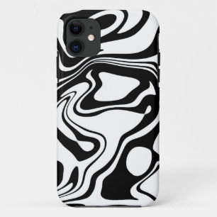 Capa Para iPhone 11 Preto & Branco