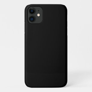 Capa Para iPhone 11 Preto (cor sólida)
