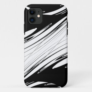 Capa Para iPhone 11 Preto e Branco Moderno