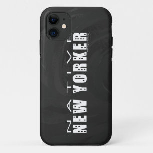 Capa Para iPhone 11 Preto nascido em Nova York