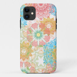 Capa Para iPhone 11 Primavera Color Flowers Iphone 11 Case