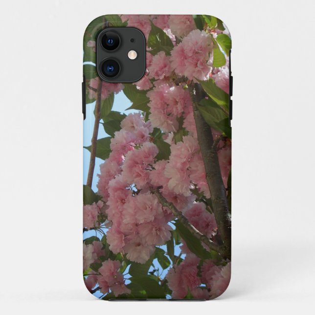 Capa Para iPhone 11 Primavera da Árvore IV de Blossomas Duplas (Verso)