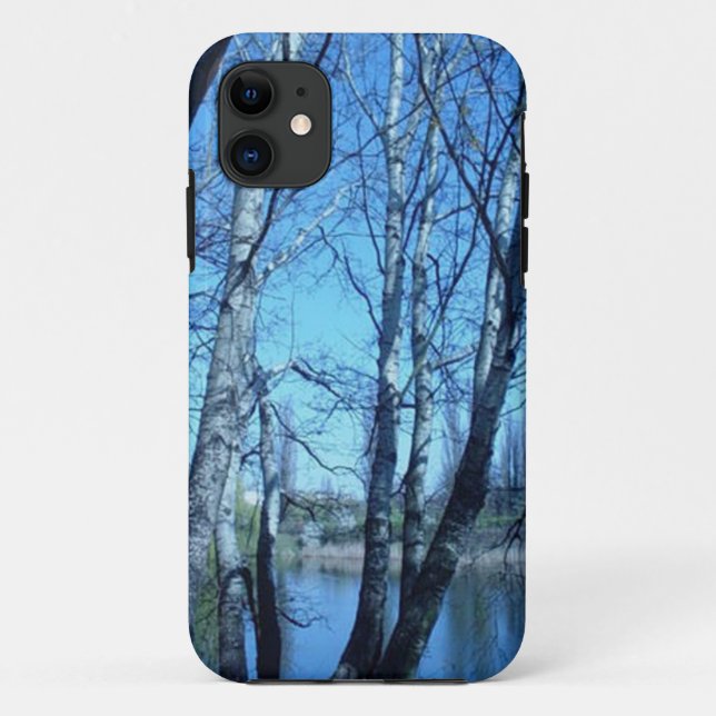 Capa Para iPhone 11 primavera inicial (Verso)