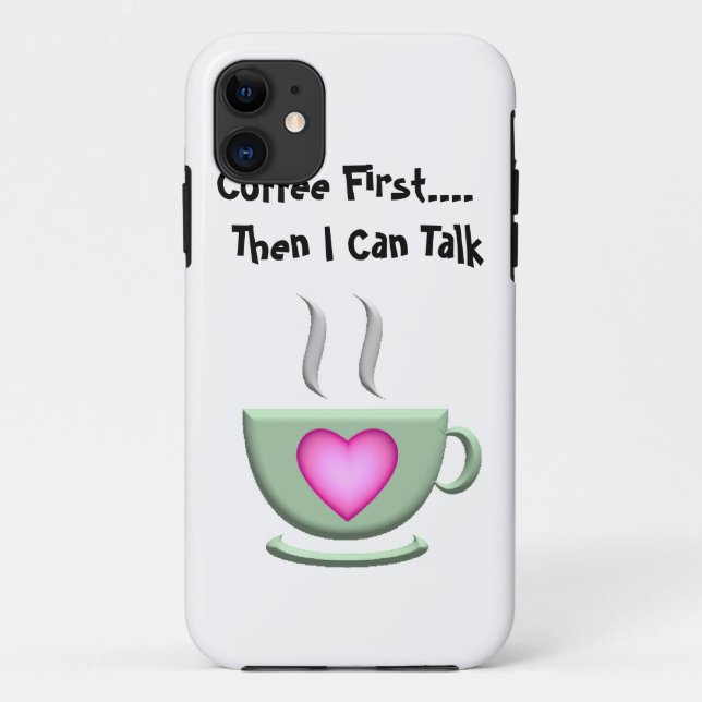 Capa Para iPhone 11 Primeira caixa iPhone5 do café (Verso)