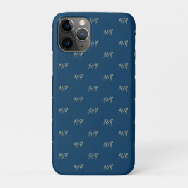 Capa Para iPhone 11 Pro  حروف اسمك الاولى Monogram