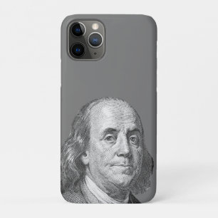 Capa Para iPhone 11 Pro 100 dólares, Benjamin Franklin