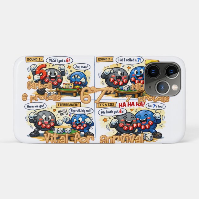 Capa Para iPhone 11 Pro 1,98 m Elementos Químicos Vitais para a Sobrevivên (Verso (horizontal))