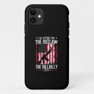Capa Para iPhone 11 Pró 45 Estou votando no Fora da Lei e no Caipira