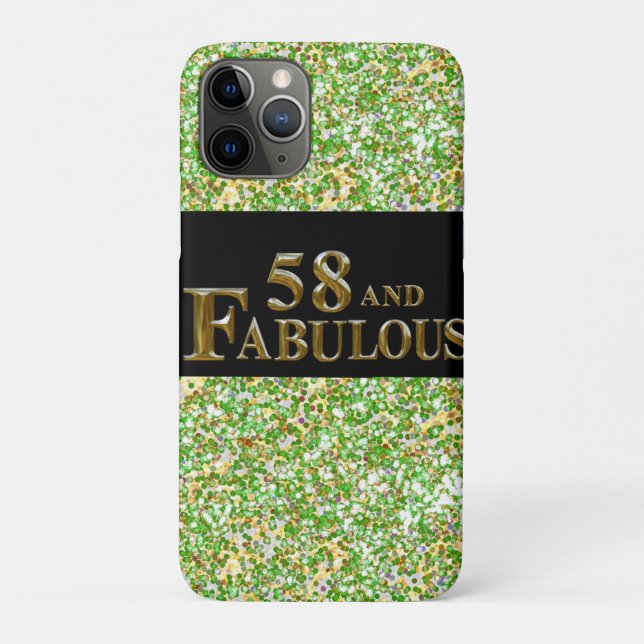 Capa Para iPhone 11 Pro 58º Aniversário (Verso)