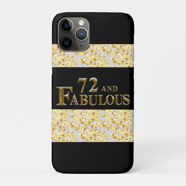 Capa Para iPhone 11 Pro 72º Aniversário (Verso)