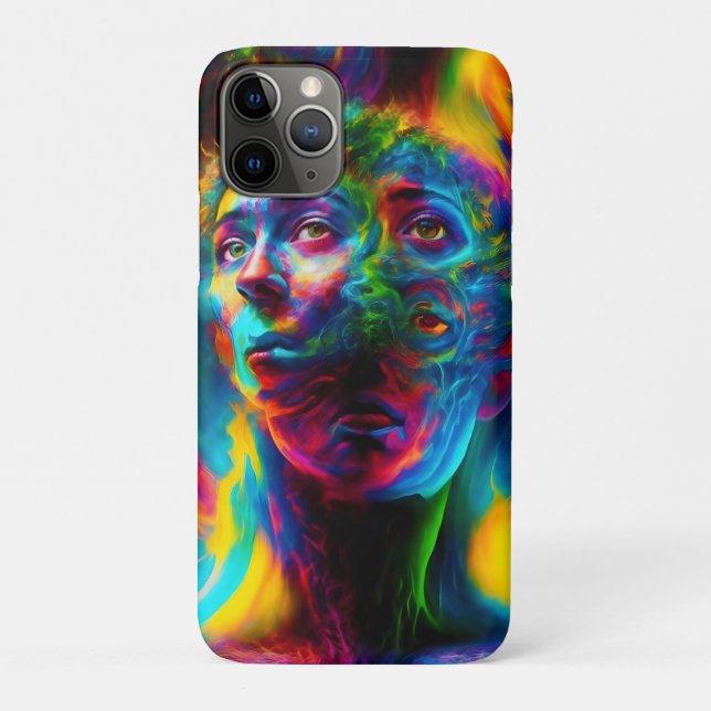 Capa Para iPhone 11 Pro A Arte Surreal Arquiteta (Verso)