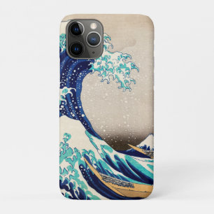 Capa Para iPhone 11 Pro A Grande Onda de Kanagawa Arte Japonesa Vintage