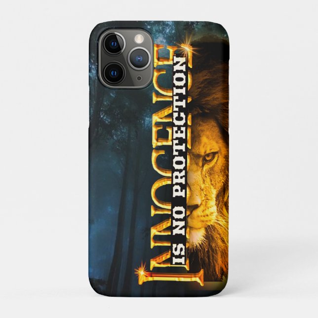 Capa Para iPhone 11 Pro A inocência não é proteção (Verso)