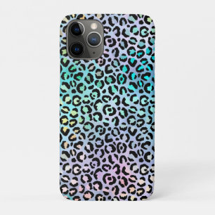 Capa Para iPhone 11 Pro A Série Leopardo Iridescente Design 8