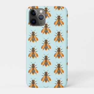 Capa Para iPhone 11 Pro Abelha do Bumble do Estilo Antiquado - Vintage Ins