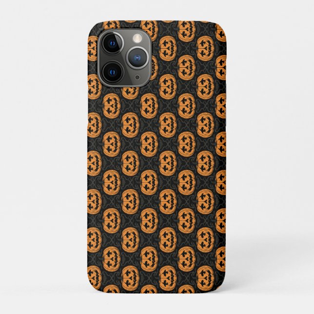 Capa Para iPhone 11 Pro Abóbora Crânio (Verso)