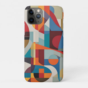 Capa Para iPhone 11 Pro Abstrato Art vibrante - Desenho expressivo e color