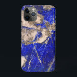 Capa Para iPhone 11 Pro Abstrato Lapis Lazuli Blue Granite<br><div class="desc">Este elegante e moderno abstrato lazuli-granito-design de pedra natural lazuli. Azul intenso com cores interligadas de cinza e branco. Personalizável e design é transferível!</div>