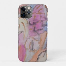 Capa Para iPhone 11 Pro Abstrato Pastel Floral
