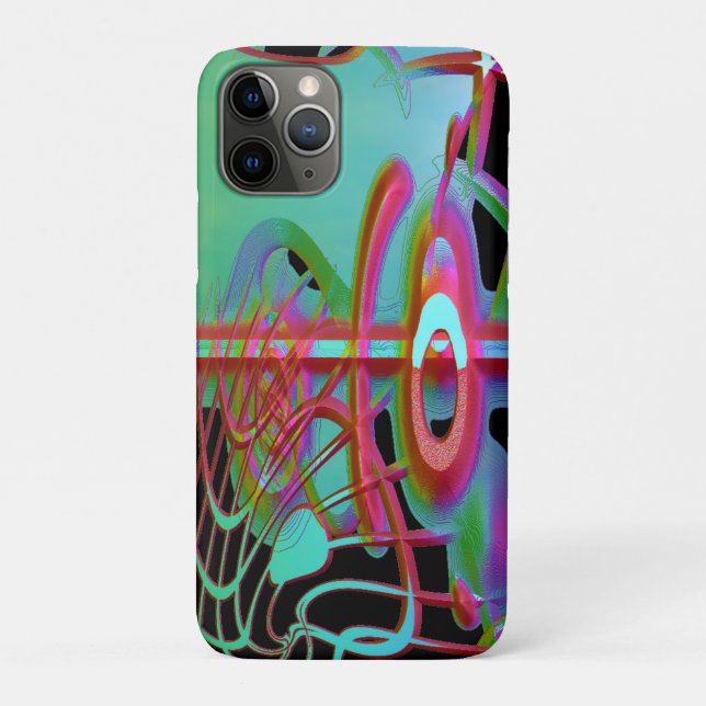 Capa Para iPhone 11 Pro Abstrato Togtherness (Verso)