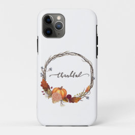 Capa Para iPhone 11 Pro Ação de Graças de Wreath