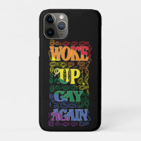 Acordou Gay de novo - Engraçado Design de Orgulho