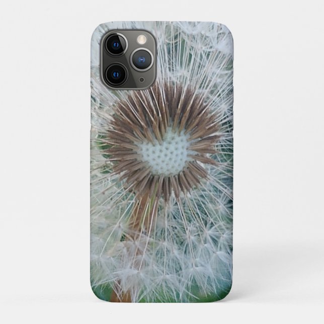Capa Para iPhone 11 Pro Adorável Dandelion Branco (Verso)