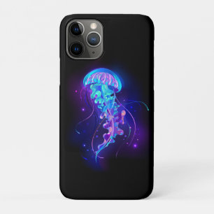 Capa Para iPhone 11 Pro Água-viva brilhante a cores