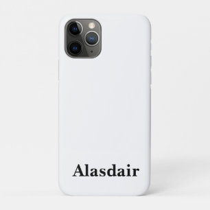Capa Para iPhone 11 Pro Alasdair Mens Name