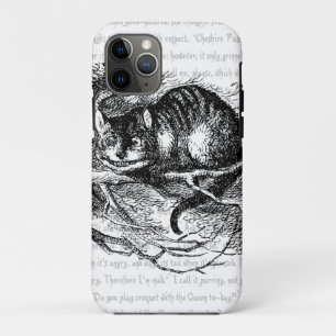 Capa Para iPhone 11 Pro Alice no País das Maravilhas Gato de Cheshire