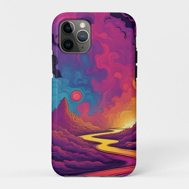 Capa Para iPhone 11 Pro Alien Lands (Verso)