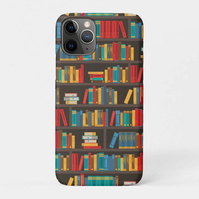 Capa Para iPhone 11 Pro Amor de Leitura na estante (Verso)