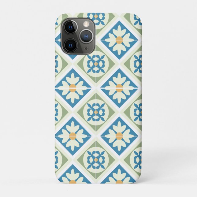 Capa Para iPhone 11 Pro Andalusian Tiles 13 (Verso)