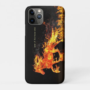 Capa Para iPhone 11 Pro Ano do Cavalo 2026 (Cavalo de Fogo)