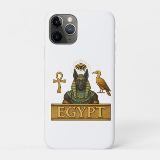 Capa Para iPhone 11 Pro Anubis & Thoth | Símbolos Egípcios -