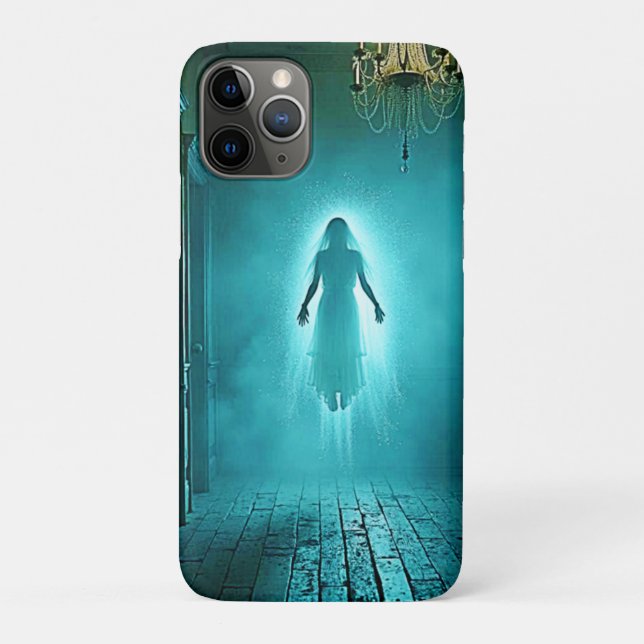 Capa Para iPhone 11 Pro Aparência Fantasma Flutuante (Verso)