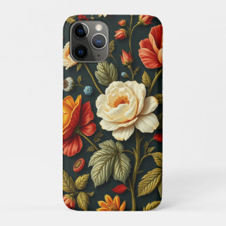 Capa Para iPhone 11 Pro Art Nouveau Floral - Vida ao vivo no florescimento