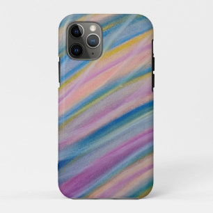Capa Para iPhone 11 Pro Arte abstrata colorida única P6