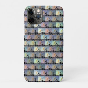 Capa Para iPhone 11 Pro Arte abstrata da árvore de goma australiana,