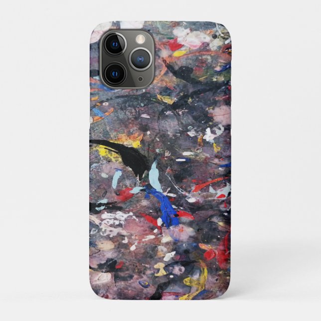 Capa Para iPhone 11 Pro arte aleatória (Verso)