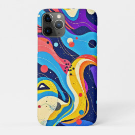 Capa Para iPhone 11 Pro Arte de ritmo cósmico