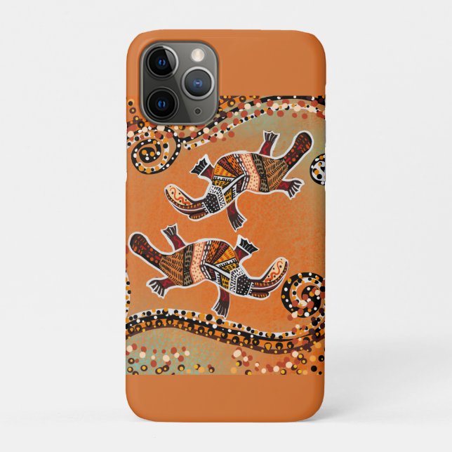 CAPA PARA iPhone 11 PRO ARTE DO PLATAPUS (Verso)