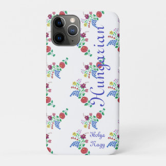Capa Para iPhone 11 Pro Arte Folk de Bordado de Kalocsa Húngaro