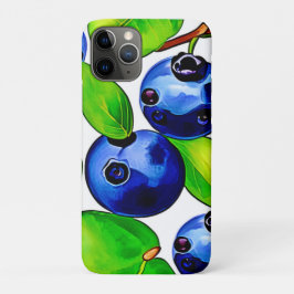 Capa Para iPhone 11 Pro Arte fresca de mirtilo