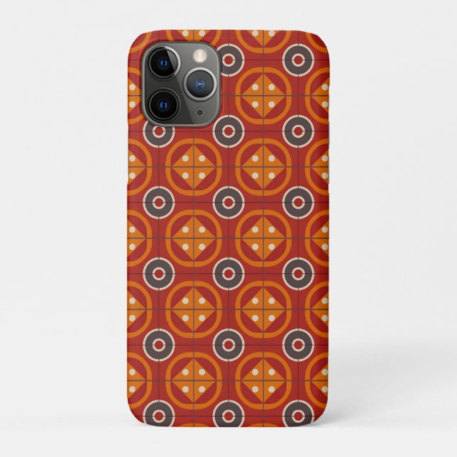 Capa Para iPhone 11 Pro Arte Geométrica Abstrata (Verso)