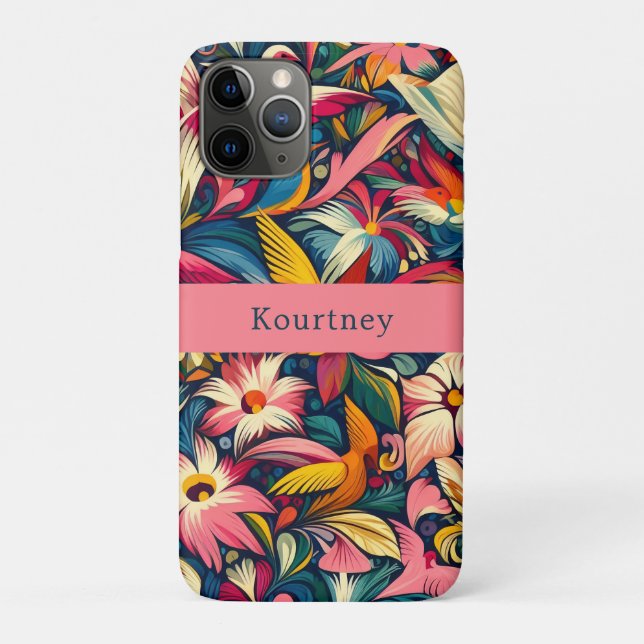 Capa Para iPhone 11 Pro Arte moderna do abstrato (Verso)