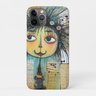 Capa Para iPhone 11 Pro ArtLady 1 encantadora e angustiada