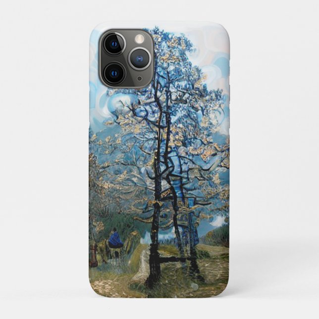 CAPA PARA iPhone 11 PRO ÁRVORE ABETO (Verso)