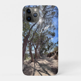 Capa Para iPhone 11 Pro Árvores da Califórnia ao sol do outono.
