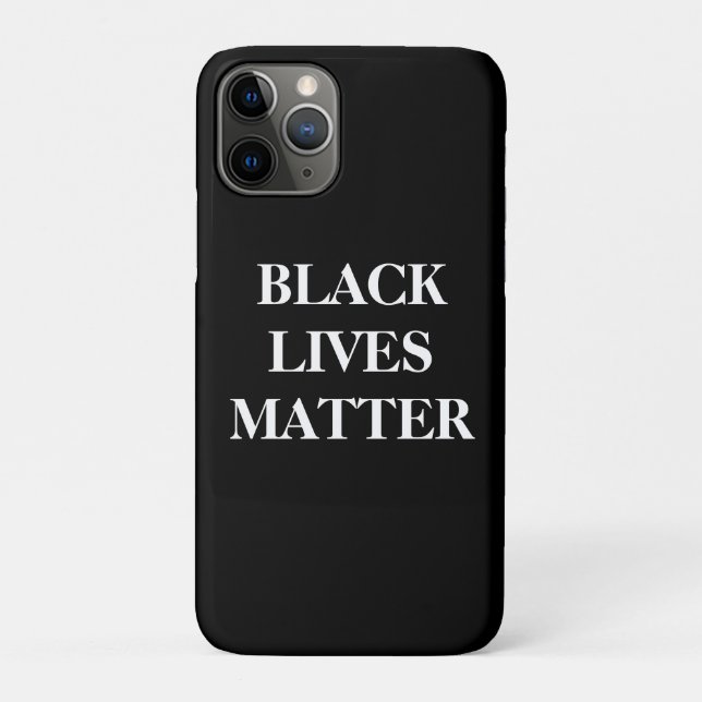 Capa Para iPhone 11 Pro As Vidas Negras Importam (Verso)